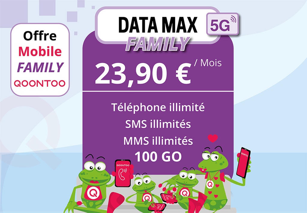 Abonnement Mobile DATA Max Family