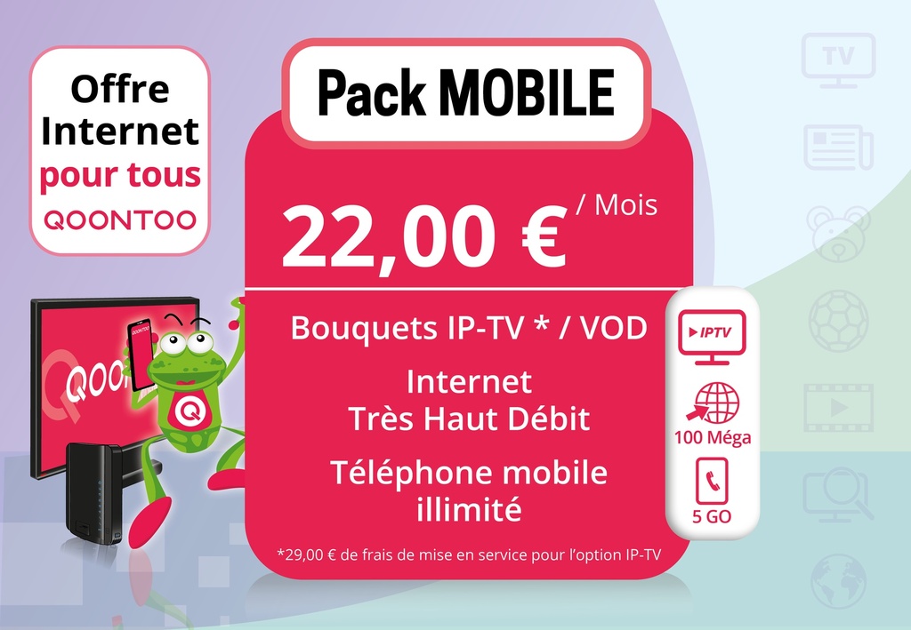 QOONTOO Bundle - Pack MOBILE