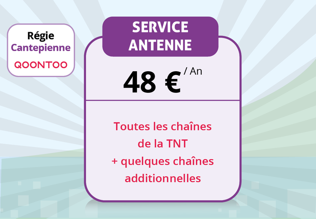 Régie Cantepienne - Service Antenne